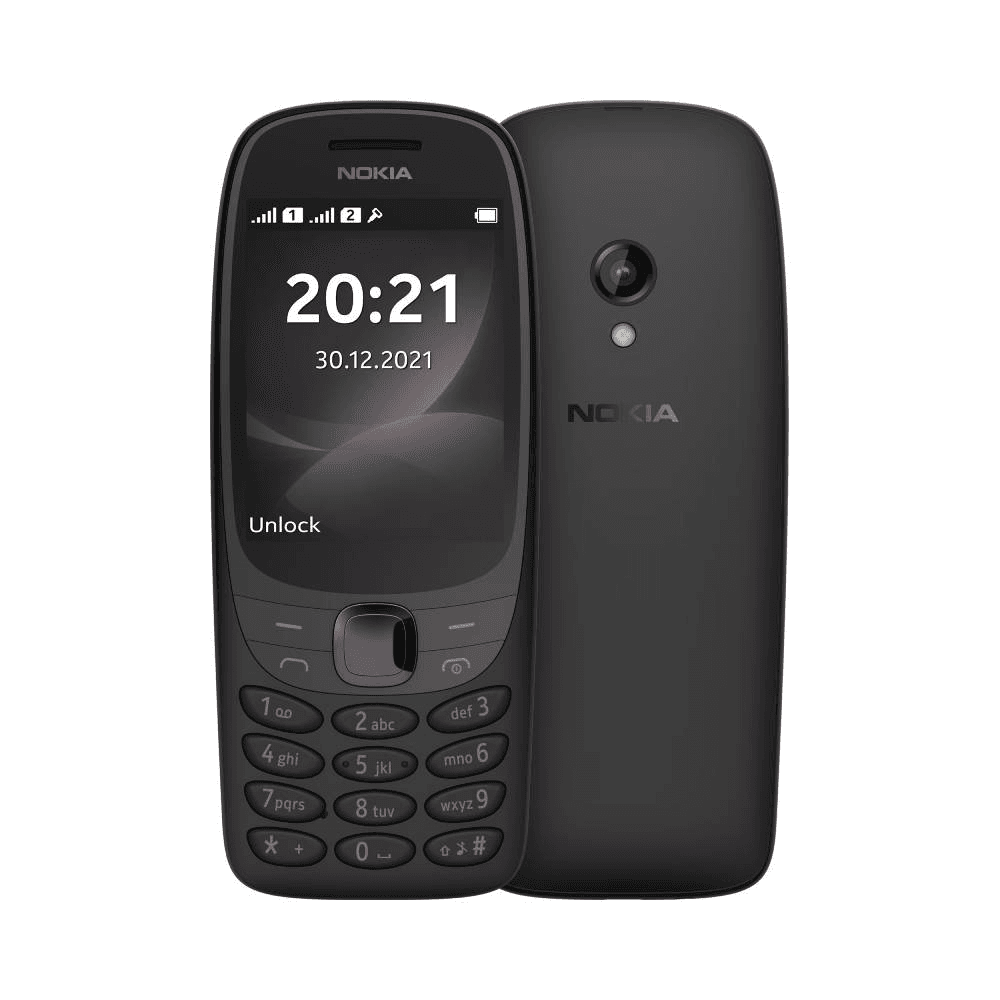 Nokia Feature Phone 6310 Dual SIM - Black