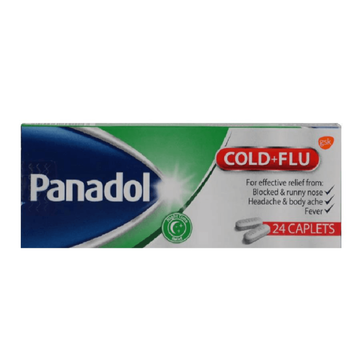 Panadol Cold & Flu Green 24S