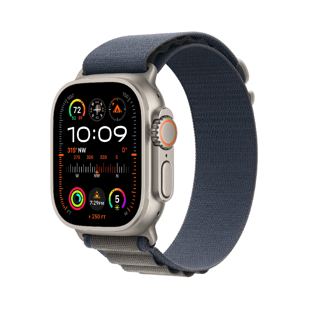 Apple Apple Watch Ultra 2 49 Ti Blue Alp Medium-Amu Mrep3Ae/A