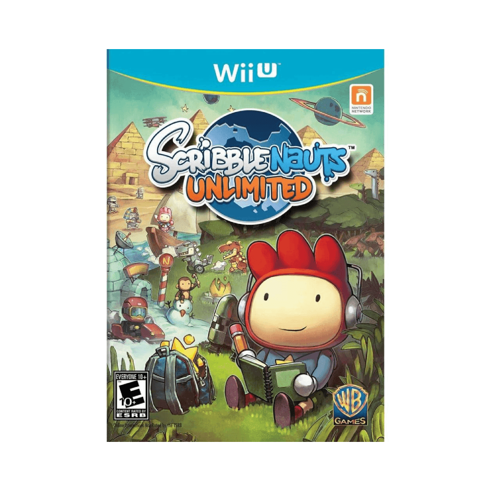 Nintendo Wii U SCRIBBLE NAUTS Unlimited Video Game