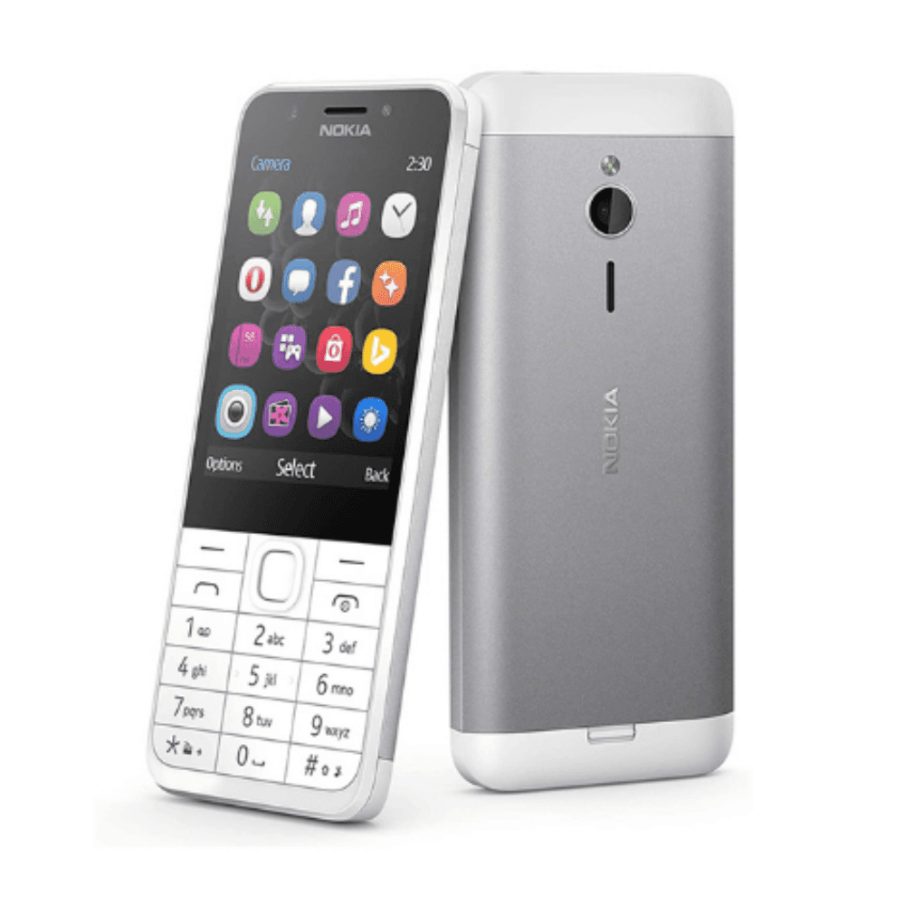 Nokia 230 Ds Rm-1172 Nv M East Slv Feature Phone