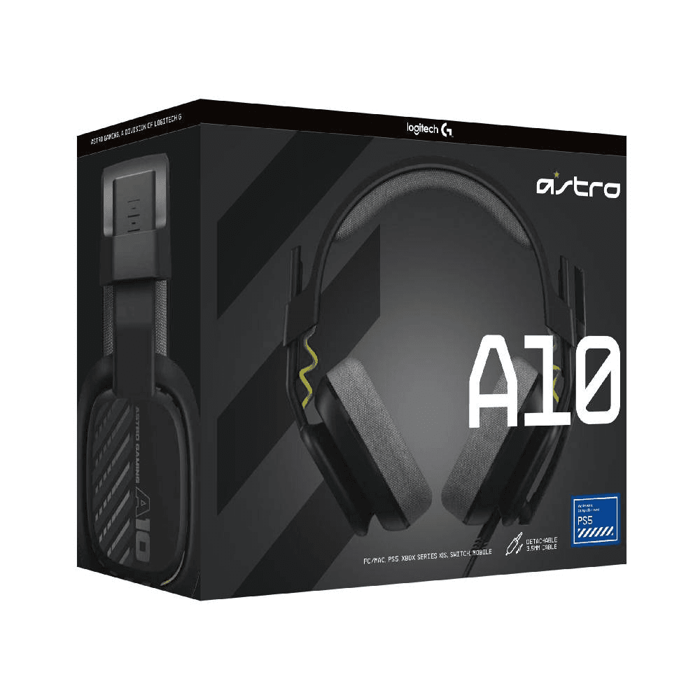 Astro A10 Gen2 Gaming Headset (PC/MAC/PS4+5/XBOX) black