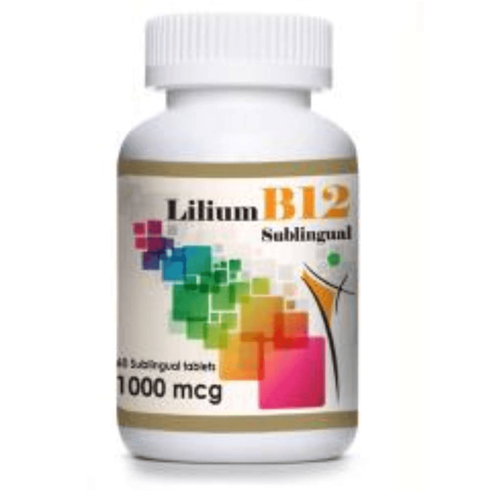 Lilium B12 1000Mcg 60 Sublingual Tablets