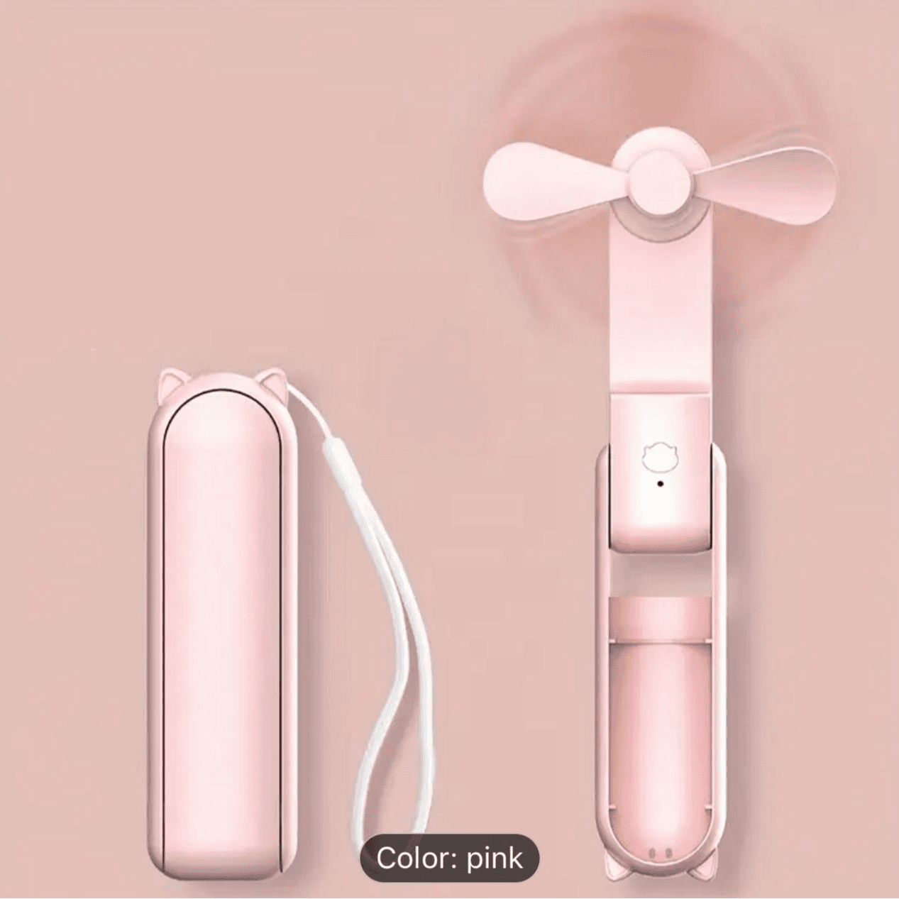 Portable Fan - Pink