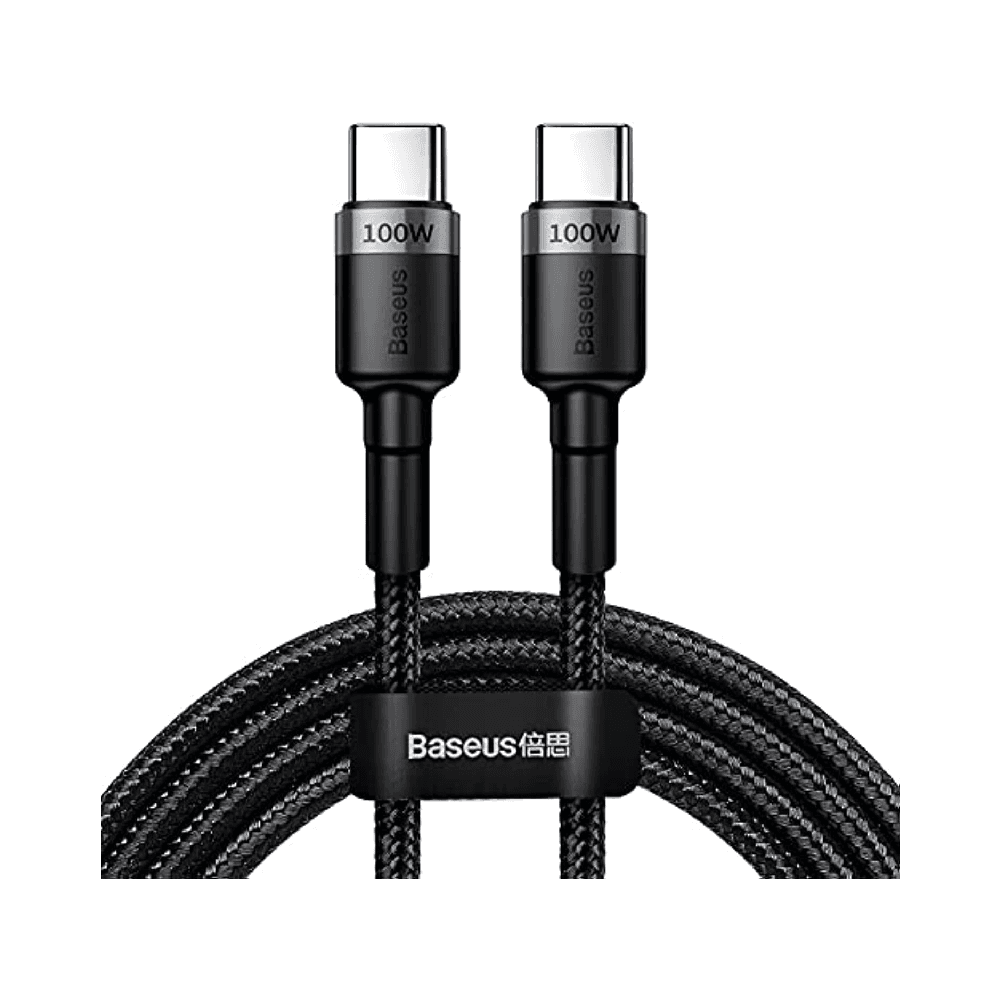Baseus Cafule PD2.0 100W Fast charging type-c to Type-C cable (20V 5A) 2m Gray + Black