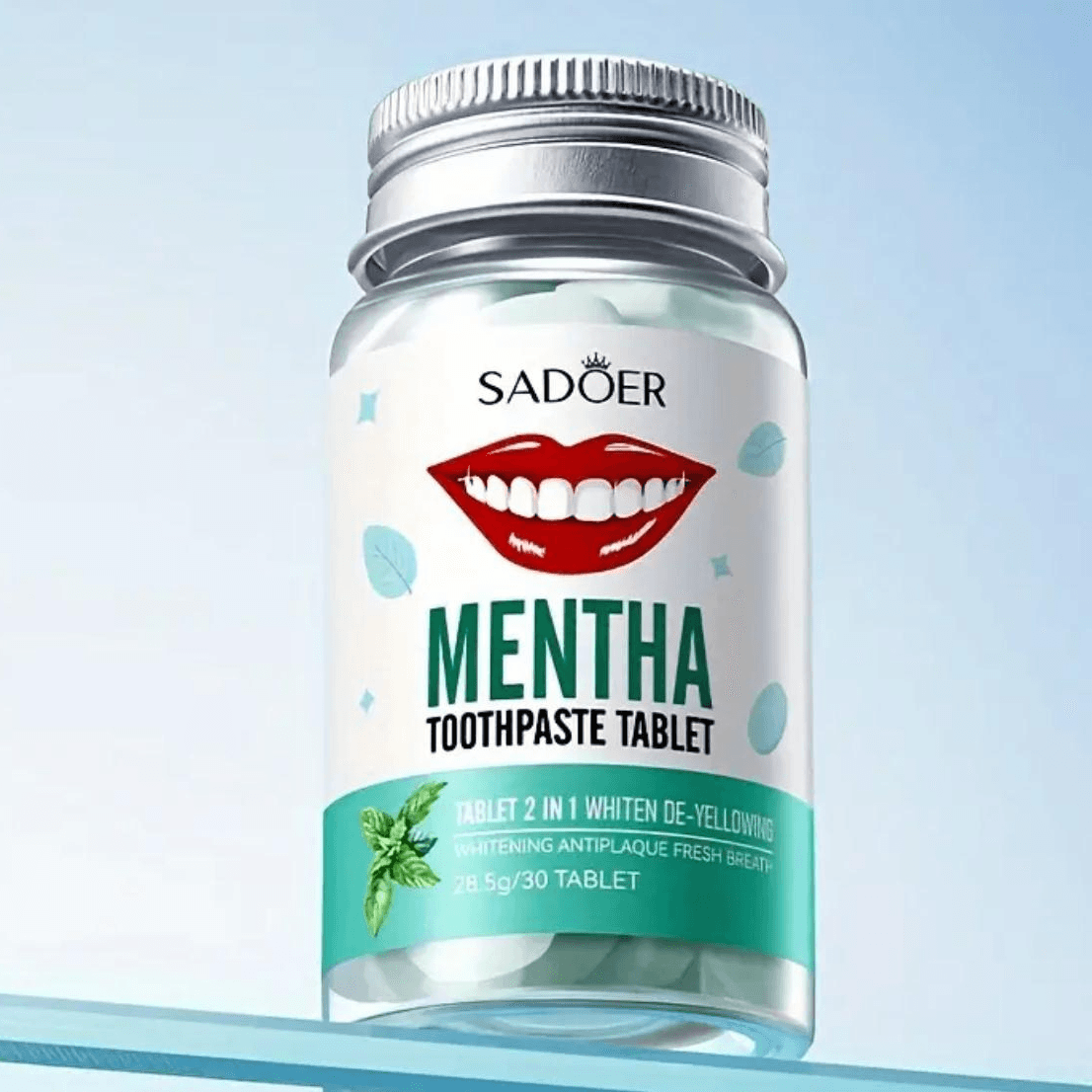 Peppermint Toothpaste Tablets