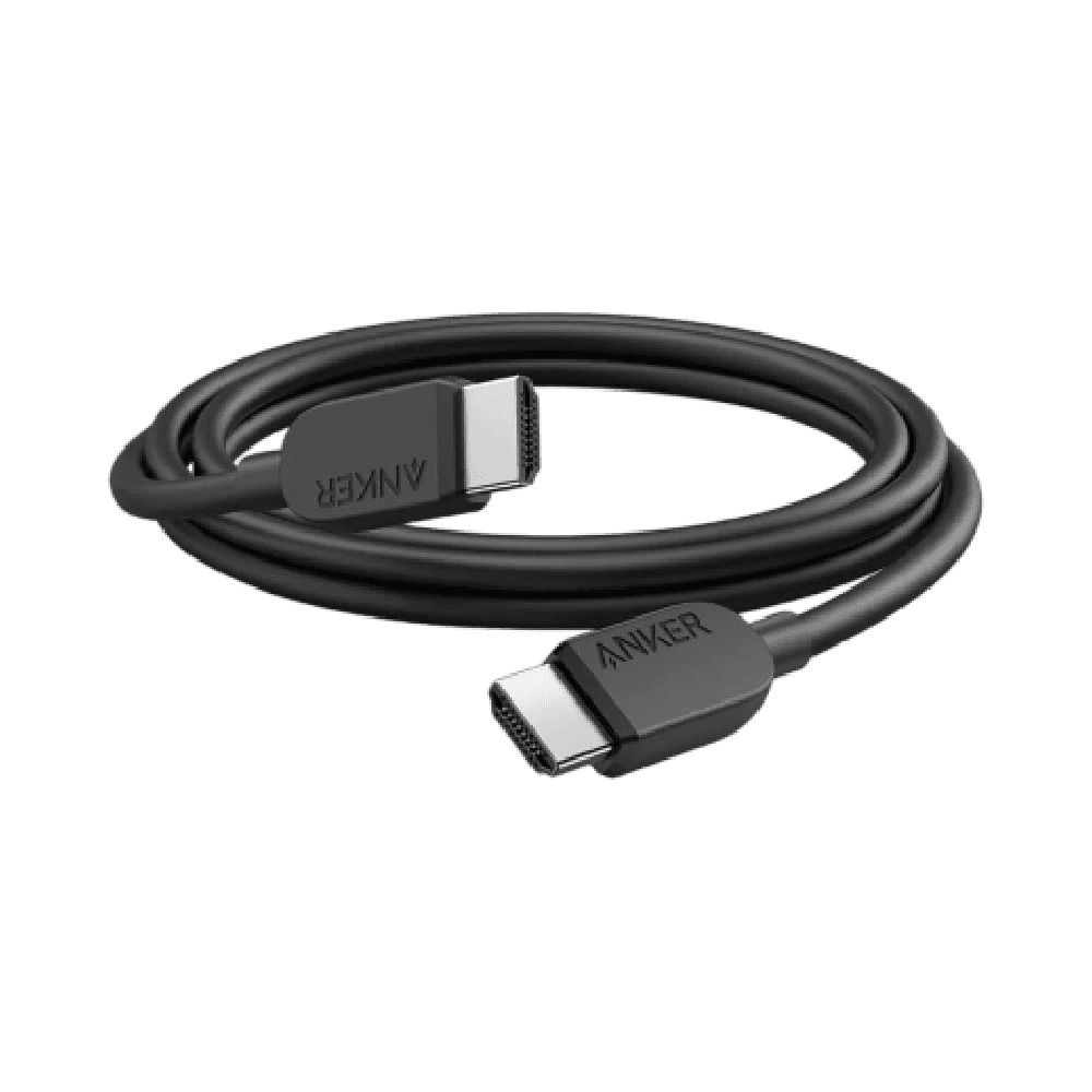 Anker HDMI 2.1 Cable 8K@60Hz, 6ft Ultra HD 4K@120Hz HDMI to HDMI Cord, 48 Gbps Certified Ultra High-Speed HDMI Cable