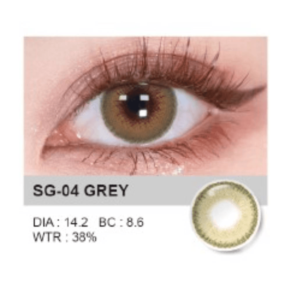 Neocutey Soft Content Lenses Sg-04 Grey Up To 1 Year 1Pair
