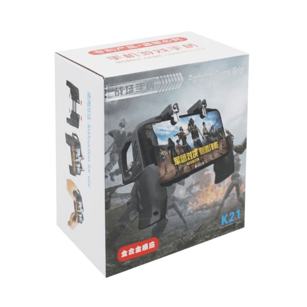 K21 Mobile GAME CONTROLLER WITH L1/L2 TRIGGER Joystick Game pad Mobile Controller For Any Phone IOS/Android