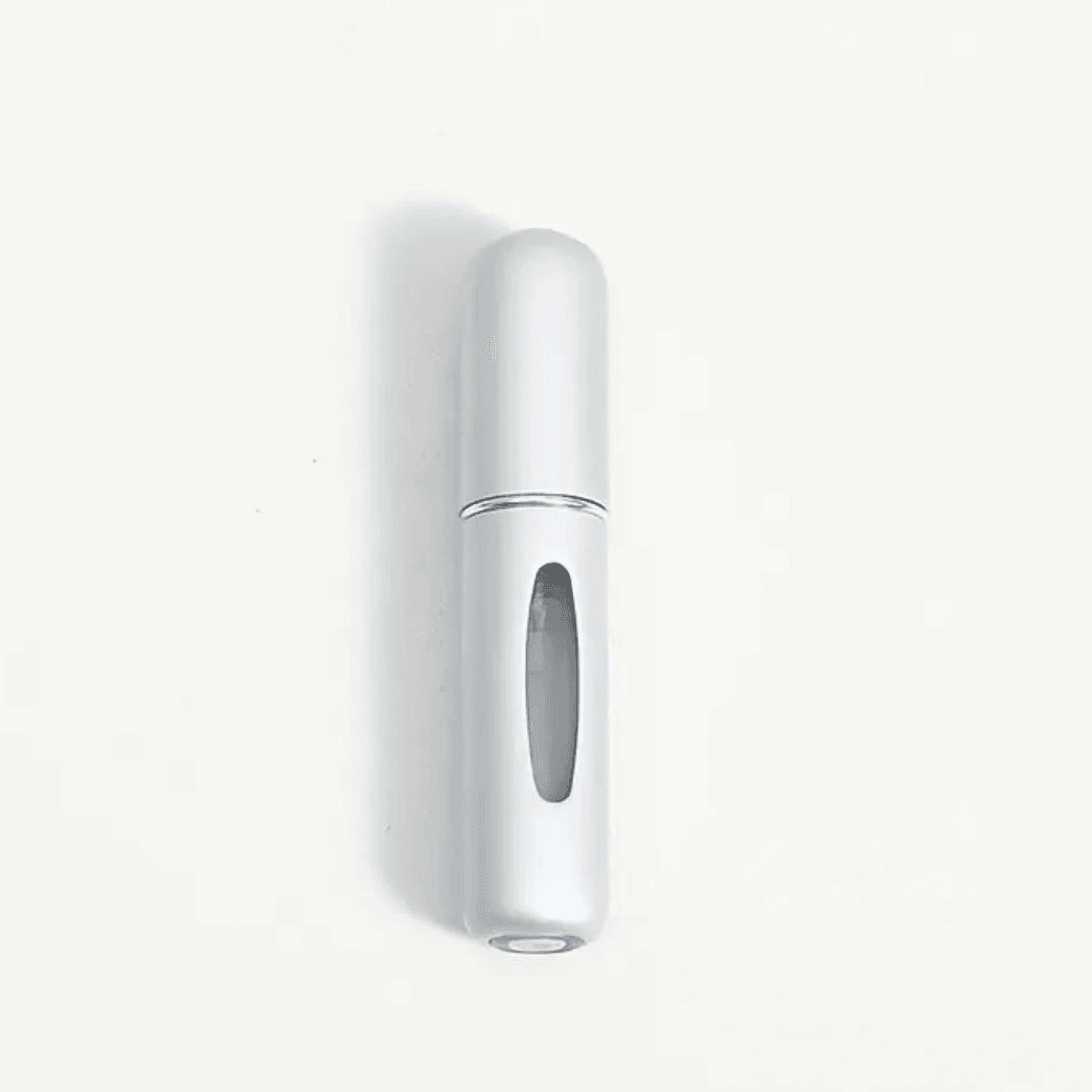Storage Perfume Mini Bottle - Silver