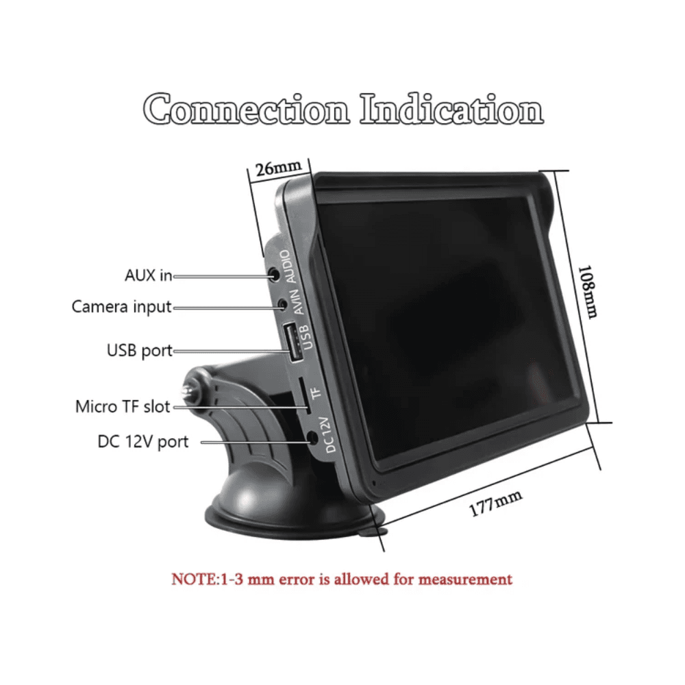 7 inch CarPlay Android Auto Car Radio Multimedia Video Player Portable Touch Screen With USB AUX