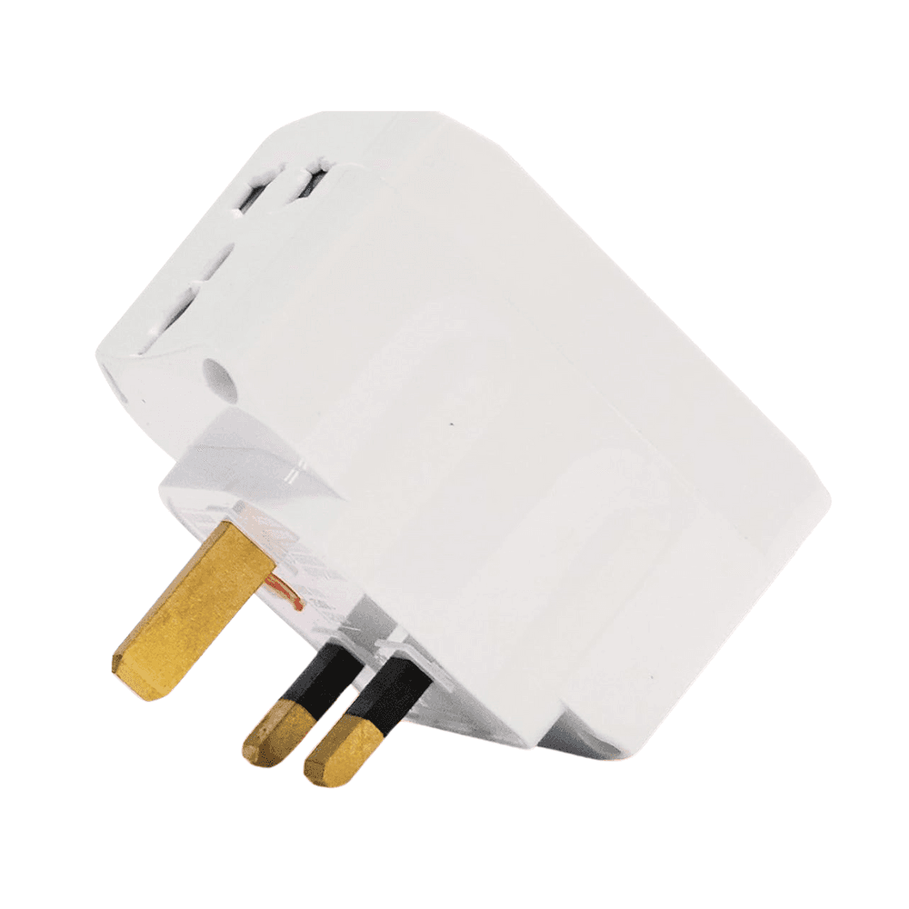 Elexon Multifunctional Adaptor, 3 Way Power Socket.1 Years Warranty