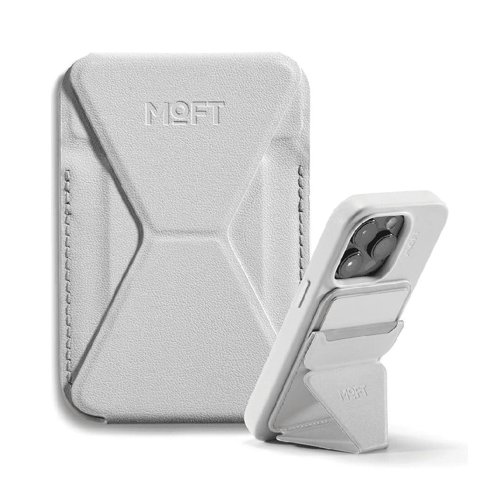 Magnetic Card Holder Case With Stand For Iphone 15Promax (Natural)