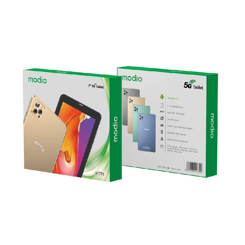 Modio Tablet M791 - Gold and Blue