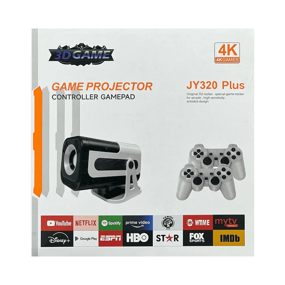 3D Game Projector Controller Gamepad 4k Games JY-320 Plus