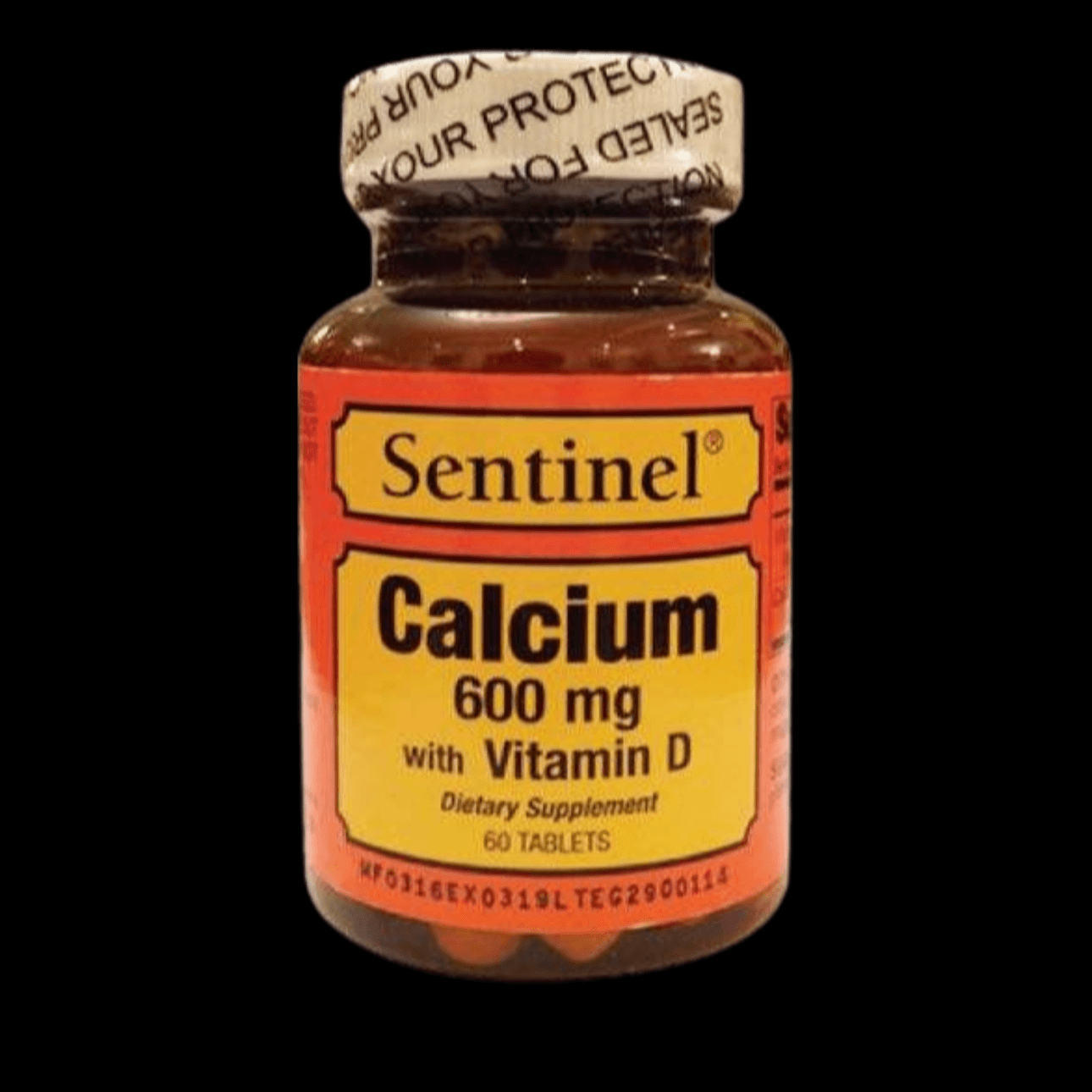 Sentinel Calcium 600Mg+Vit D Tab 60`S