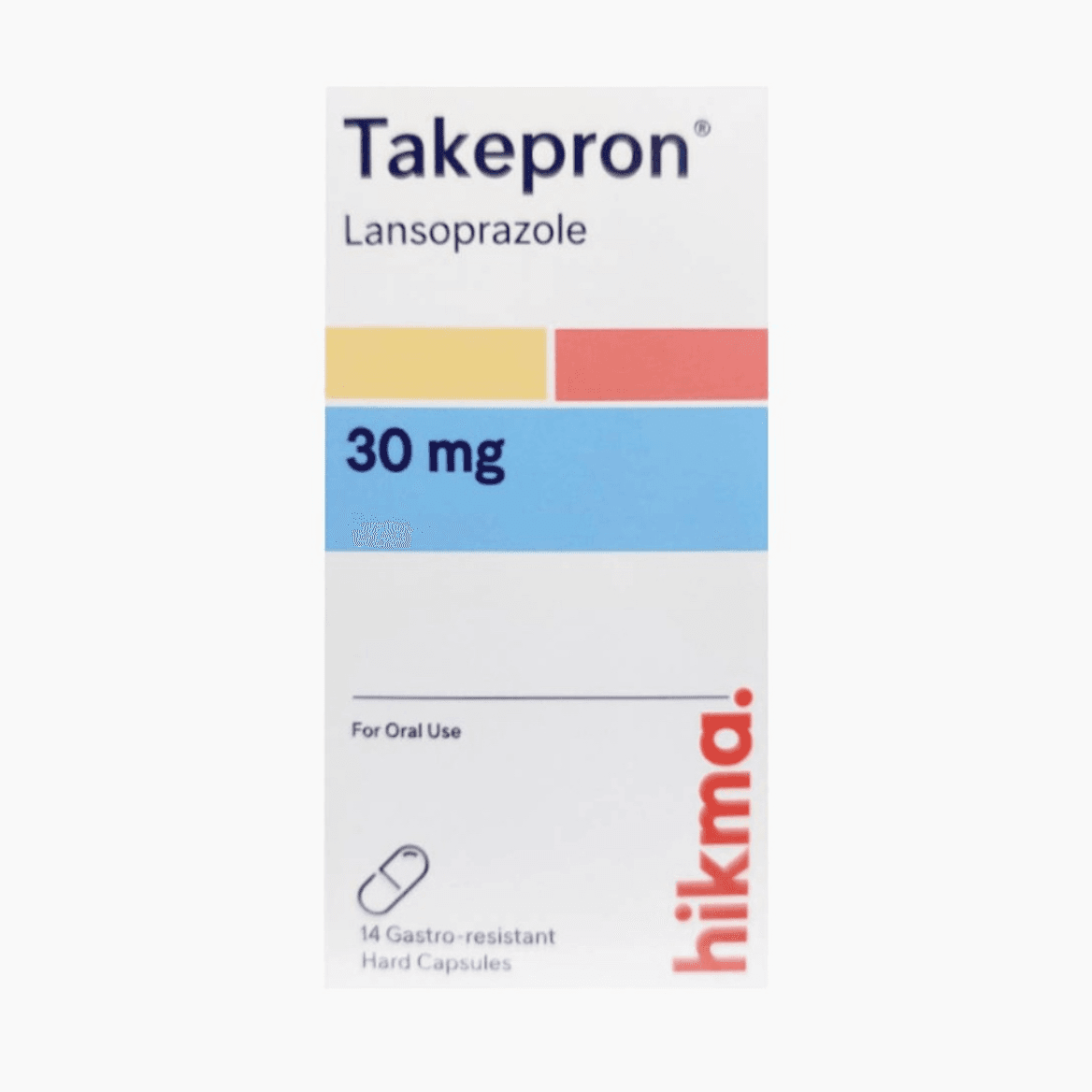 Takepron 30Mg Cap 14S