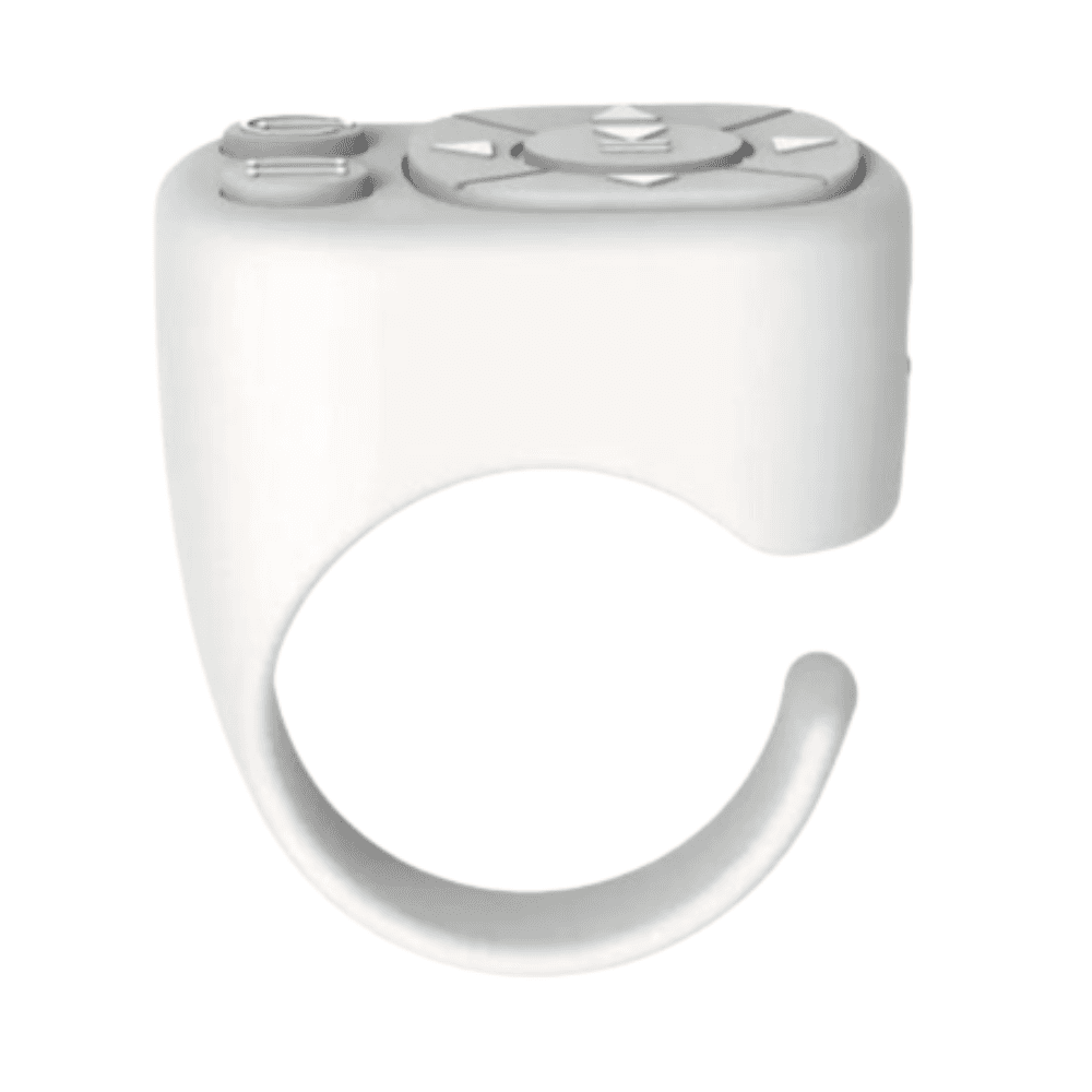 Smart Wireless Remote Control For Tiktok & Camera Shutter (White)