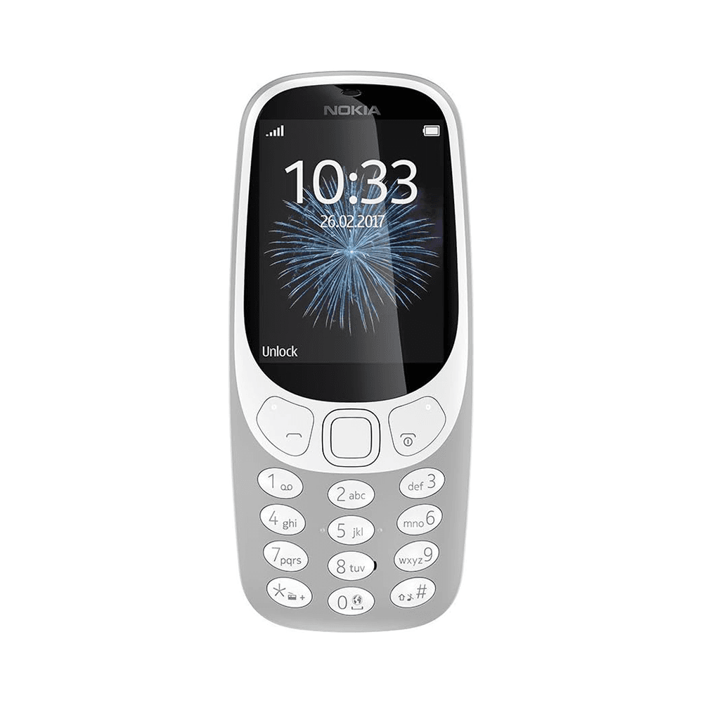 Nokia Feature Phone 3310 Dual SIM - Dark Gray