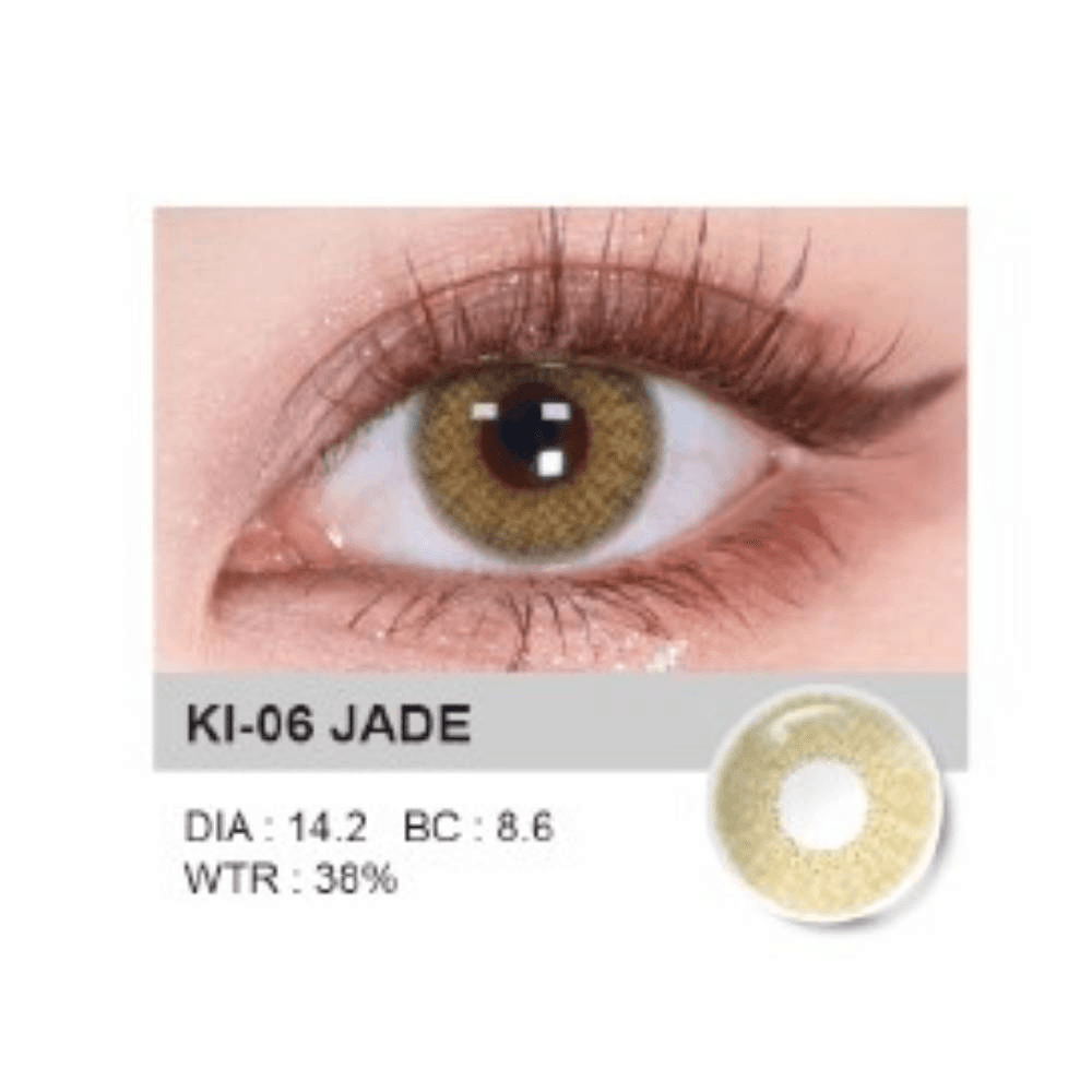 Neocutey Soft Content Lenses Ki-06 Jade Up To 1 Year 1Pair