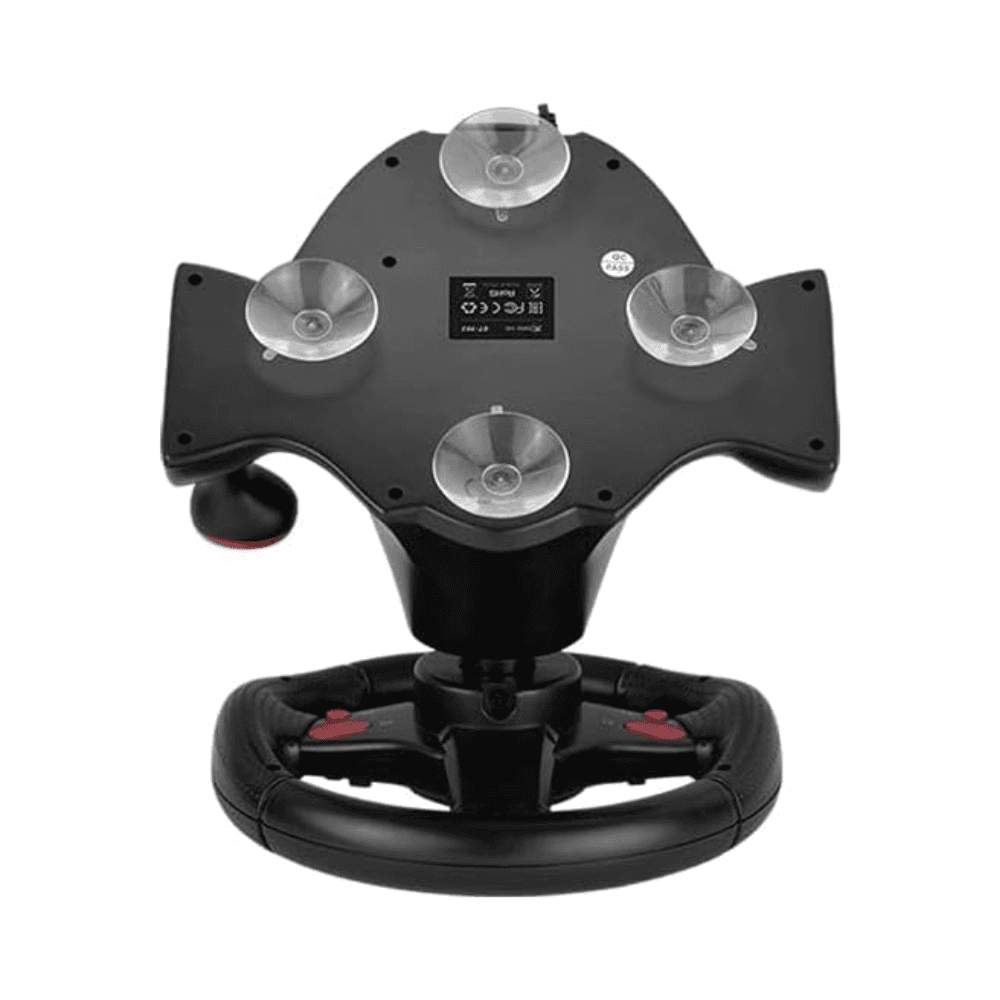 Xtrike-Me GP-903 Racing Wheel Video Game Controller set with Clutch pedals- for PC / PS3 / PS4 / XBOX ONE / XBOX 360 / Android / SWITCH consoles