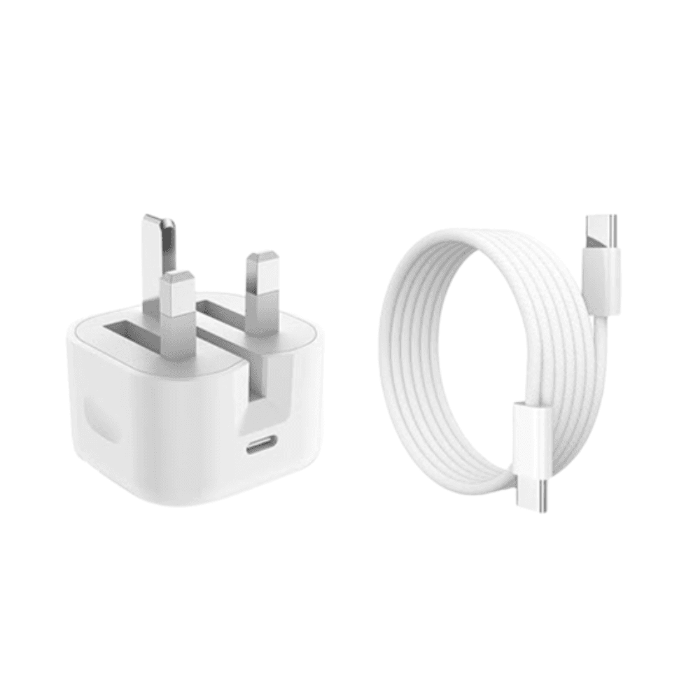 Apple 20w Usb-c Power Adapter With Usb-c To Usb-c Cable 1m