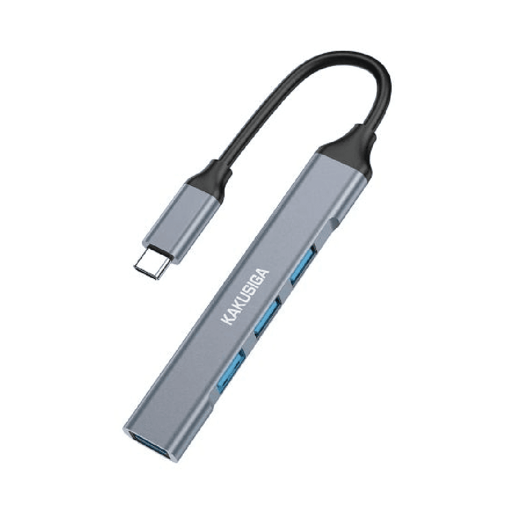 KAKUSIGA - 4 IN 1 TYPE-C TO USB 3.0 + USB 2.0 x 3 Converter (KSC-752)