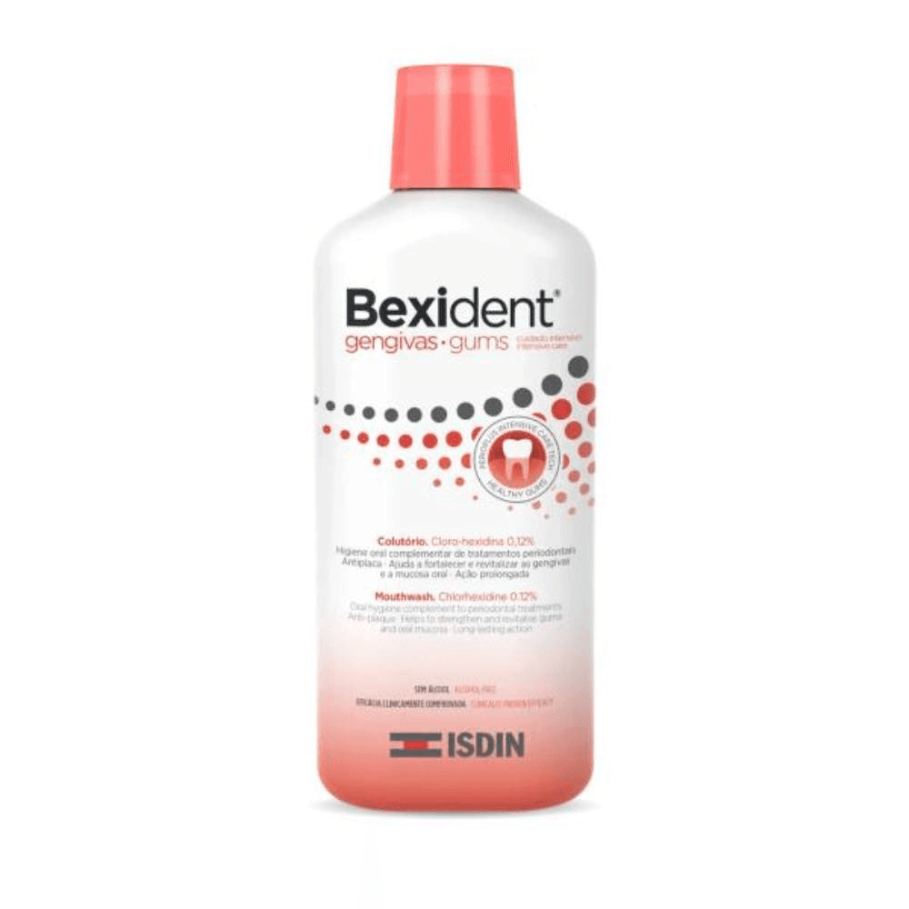 Bexident Gums Mucoadhesive Mouthwash With Chlorhexidine 0.12% + Panthenol 500Ml