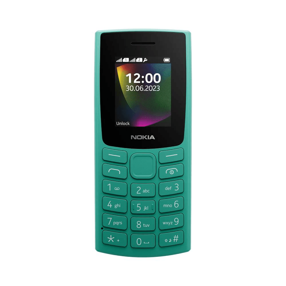 Nokia Feature Phone 106 Dual SIM - Gcc Emerald Green