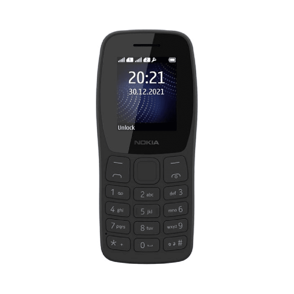 Nokia Feature Phone 105 Ta-1416 2G DS - Charcoal