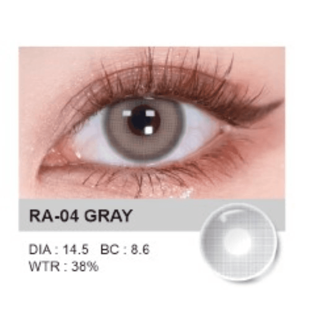 Neocutey Soft Content Lenses Ra-04 Gray Up To 1 Year 1Pair