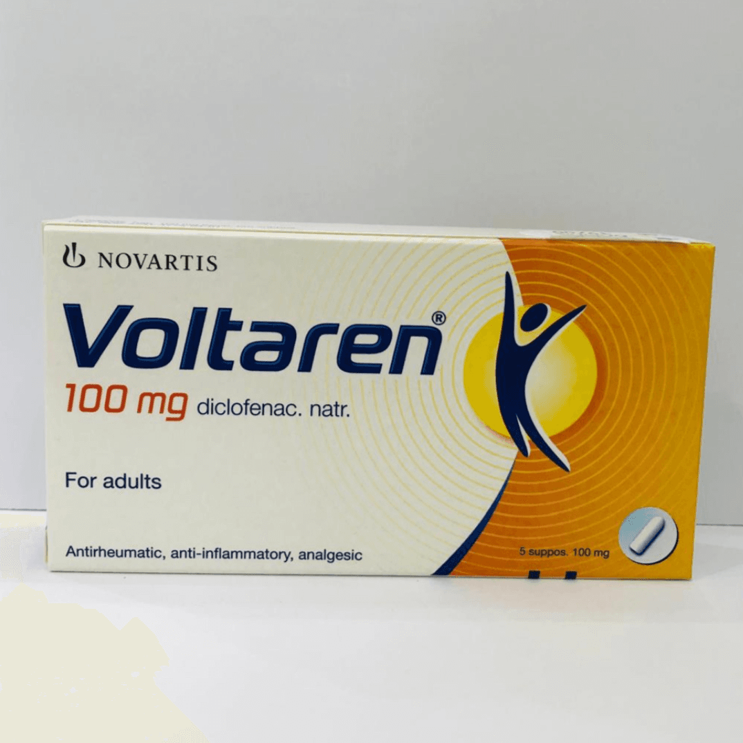 Voltaren 100Mg Supp 5S