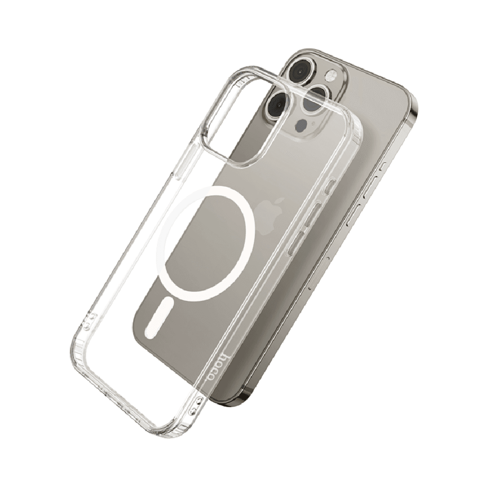 Hoco Iphone 15 Pro Max Magnetic Clera Cover