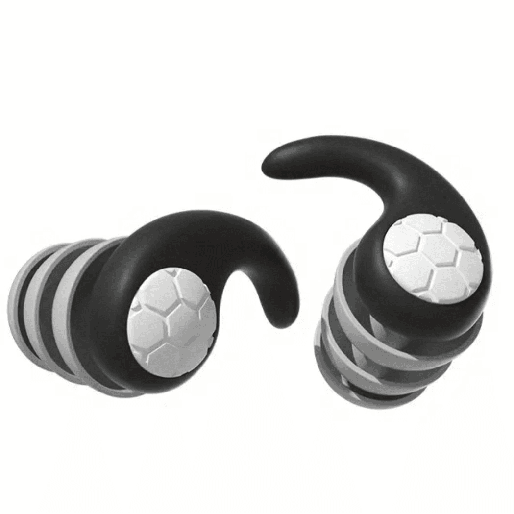 Silicone Earplugs - Black