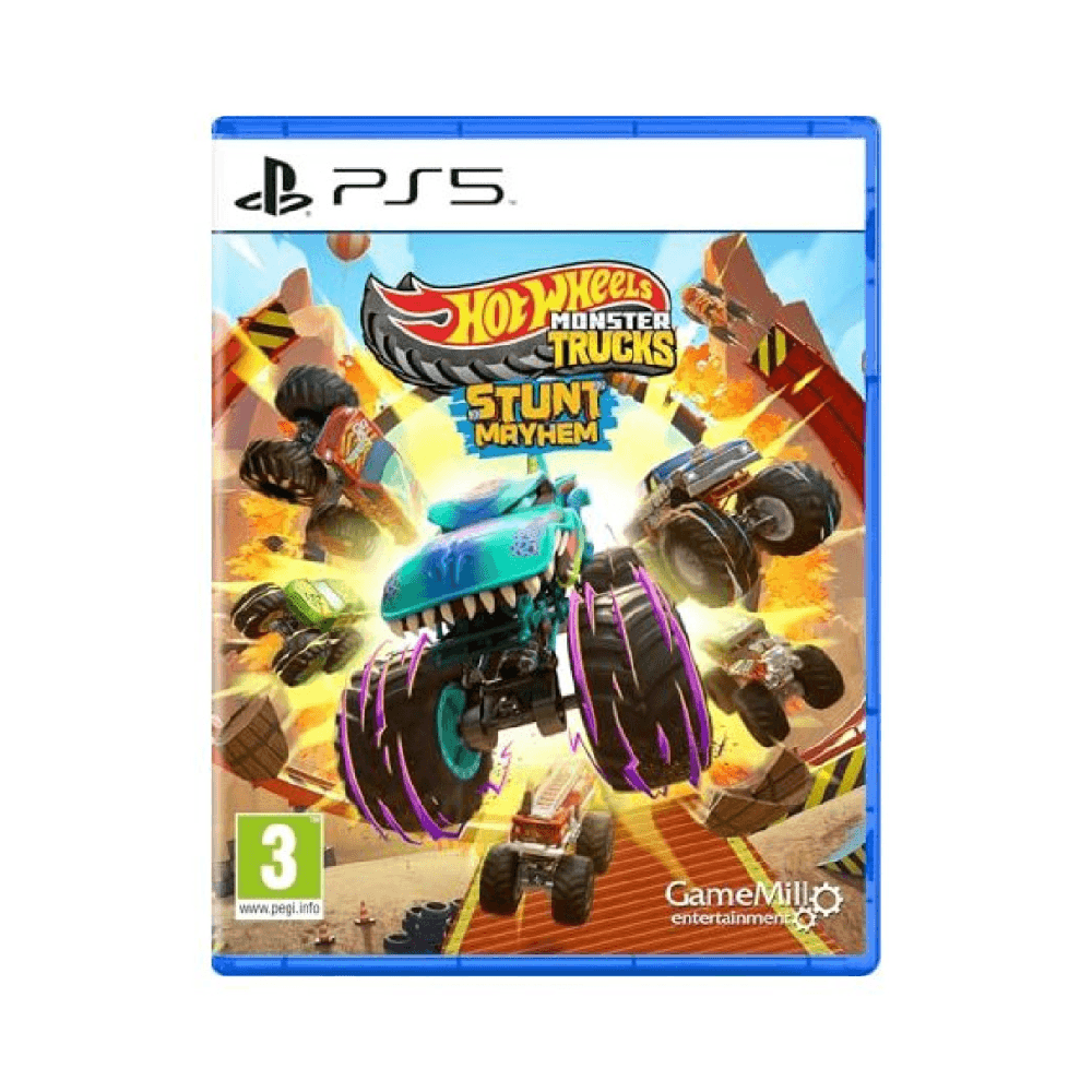 Hot Wheels Monster Trucks: Stunt Mayhem PS5 Game disc