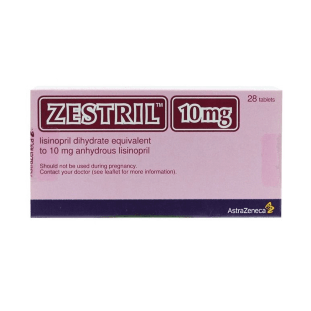 Zestril 10Mg Tab 28S