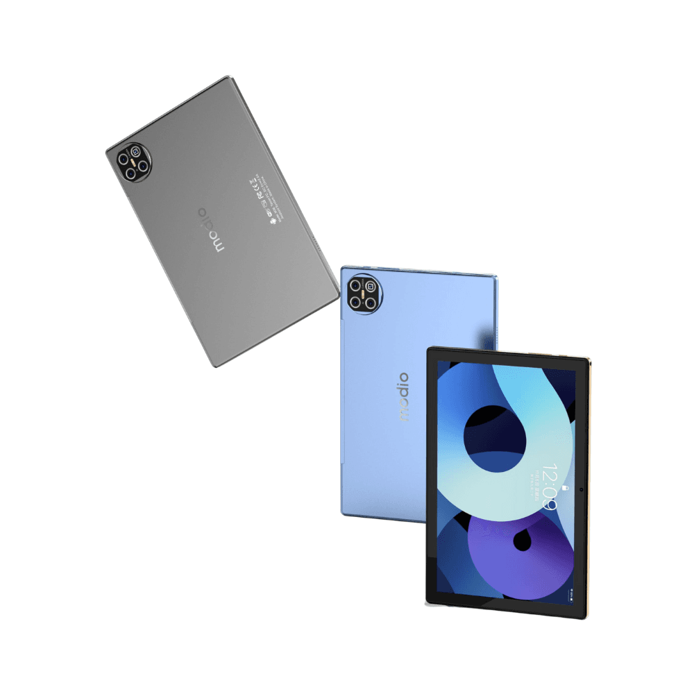 تابلت موديو M36 5G رمادي | شاشة 10.1 إنش | 12GB+512GB | شريحتين اتصال | بطارية 6000mAh | حزمة كاملة: لوحة مفاتيح، ماوس، جراب، قلم والمزيد