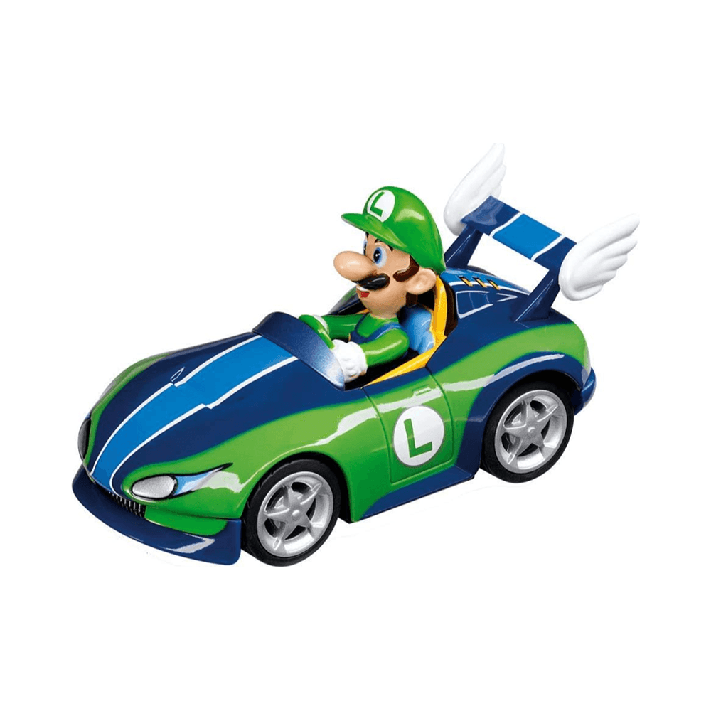Carrera Go!!! 1:43 Nintendo Mario Kart Wii 4.9m Track And Slot Cars (Mario & Luigi Edition)