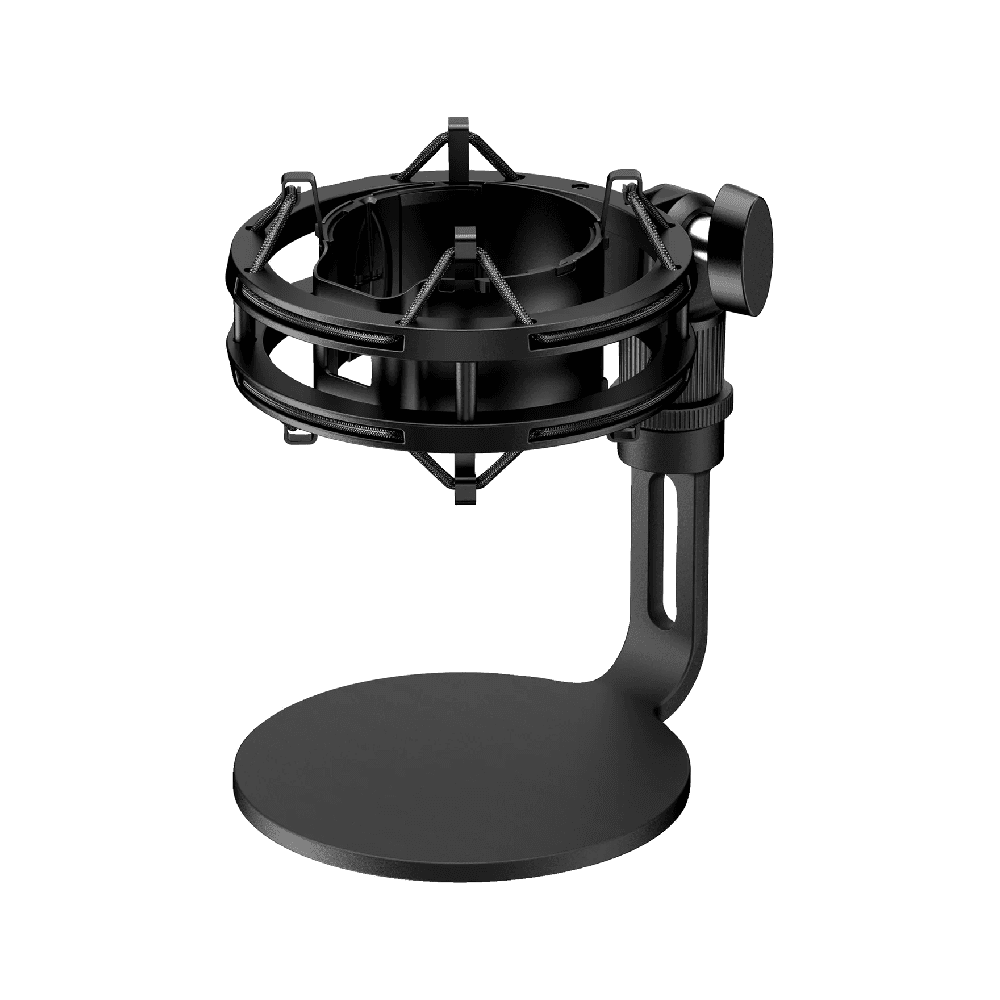 HyperX QuadCast 2 S – USB Microphone, with RGB Lighting, Streaming and Podcasting, with On-Board Controls, LED Lighting, Removable Shock Mount, PC, Mac, USB-C - Black