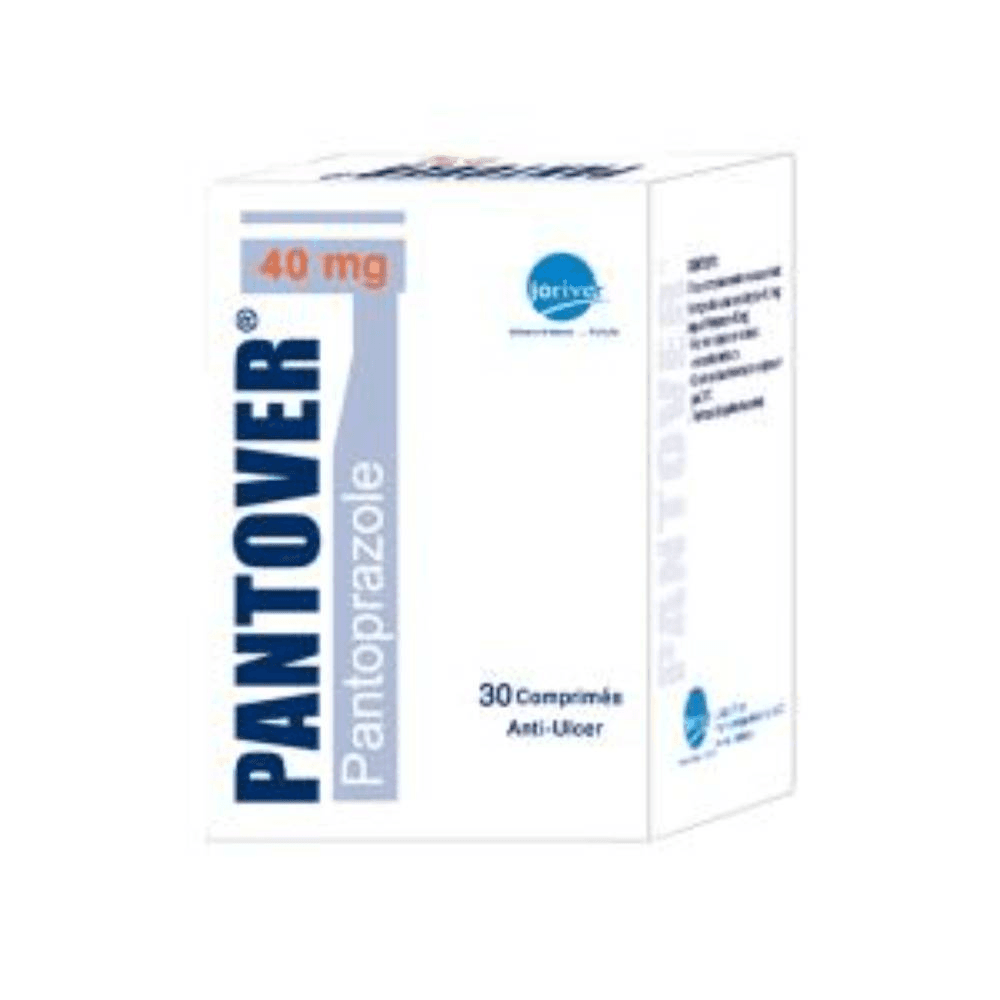 Pantover Pantoprazole 40Mg 30 Tablets
