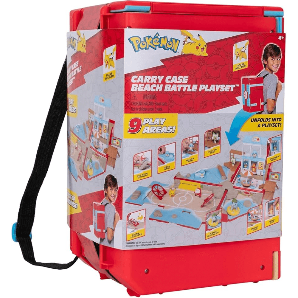 Pokemon - Carry Case Beach Battle Playset