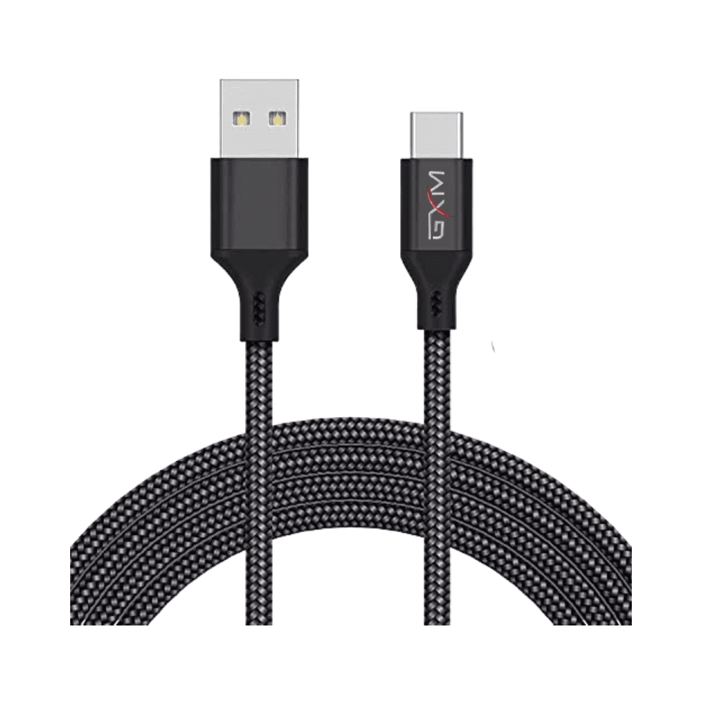 GXM Braided Charging Cable USB to Type C for PS5 Controller-2M