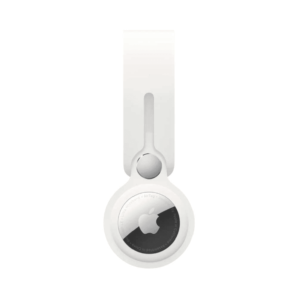 Apple AirTag loop white