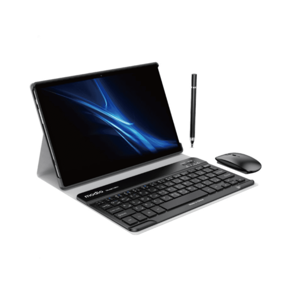 Modio M36 5G Tablet 10.1'' Grey | 12GB+512GB | Dual SIM | 6000mAh | Full Bundle: Keyboard, Mouse, Case, Pen & More