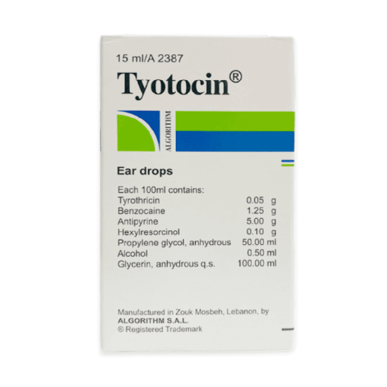 Tyotocin Ear Drops 15Ml