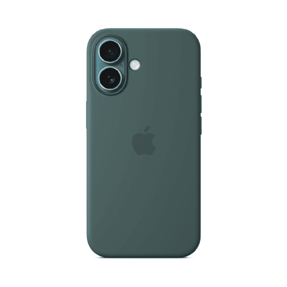 Apple iPhone 16 Silicone Case with MagSafe-lake