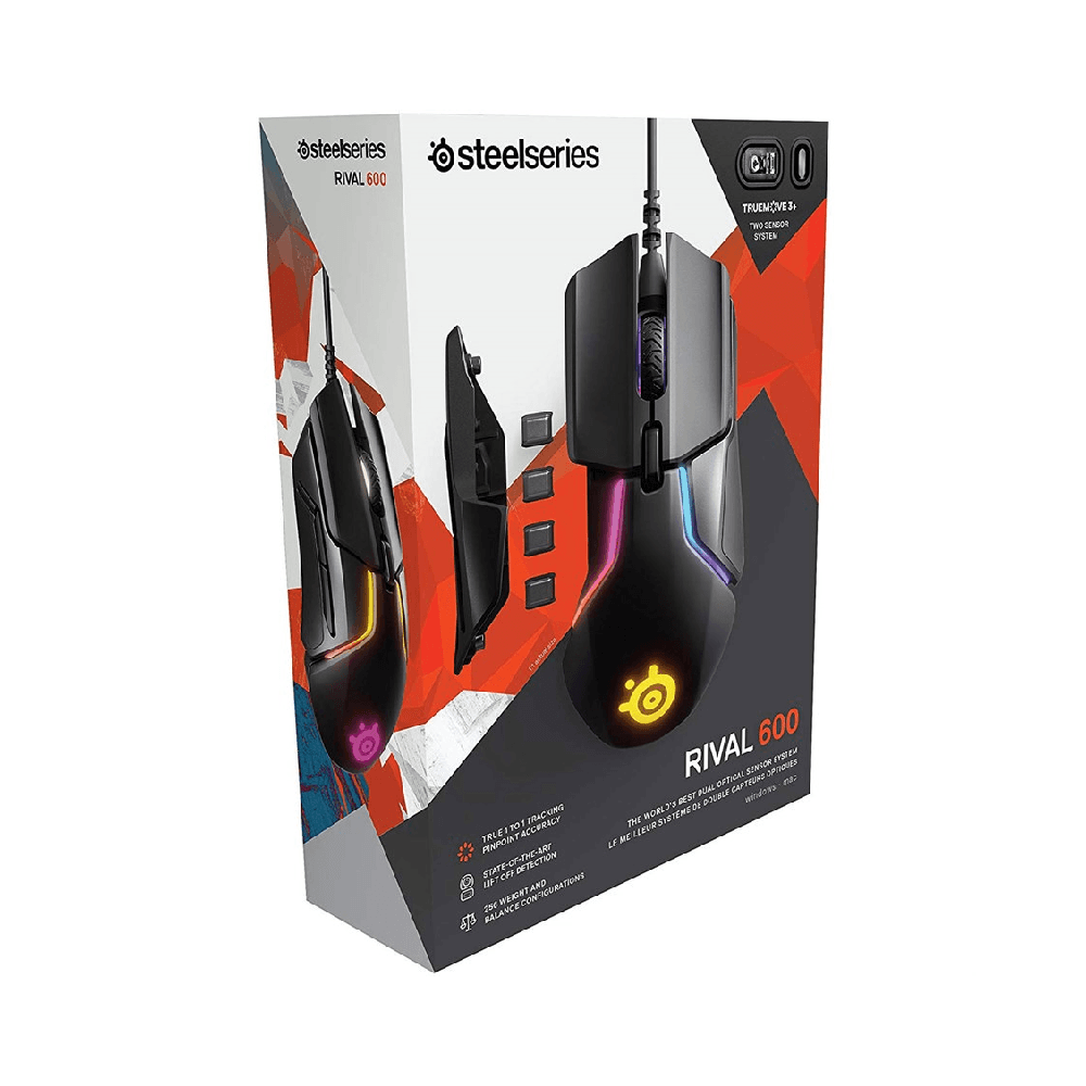 Block Rival 600 Mouse Black