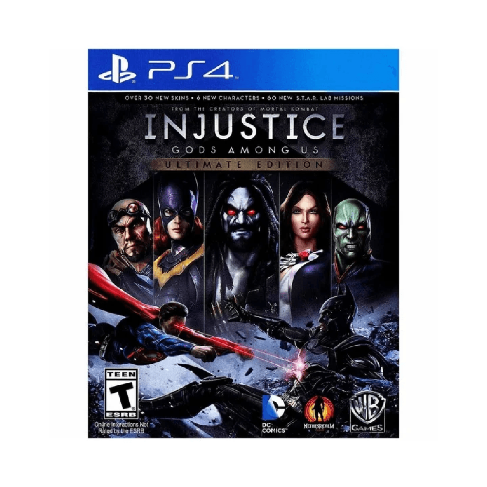 Injustice  Gods Among Us  Ultimate Edition PS4
