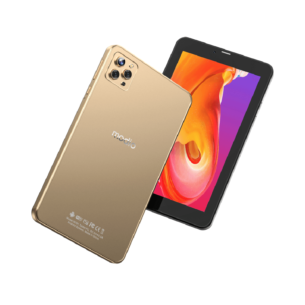 Modio Tablet M791 - Gold and Blue