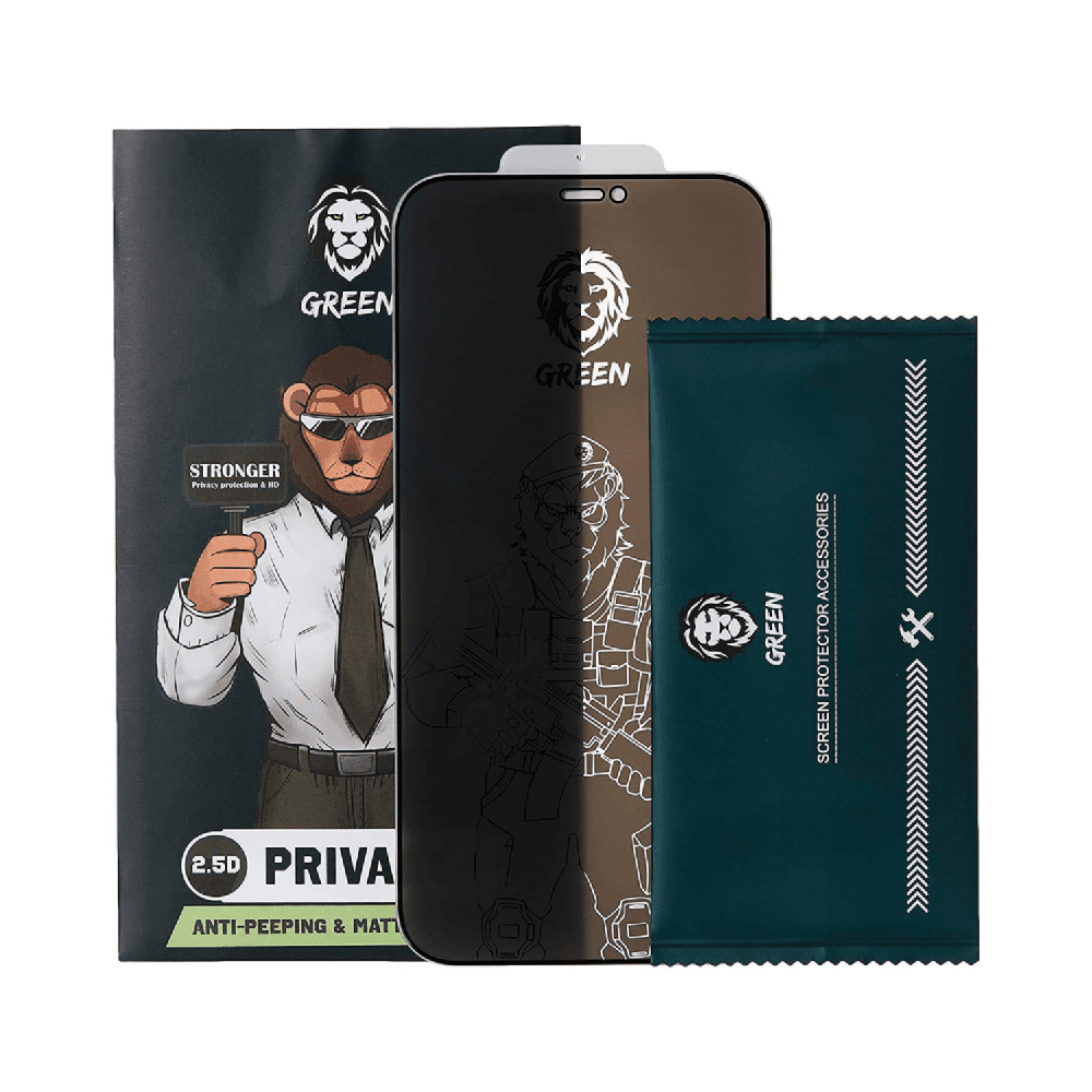 Green Leon Privacy 13Pro Max Anti-Peeping Full Glass
